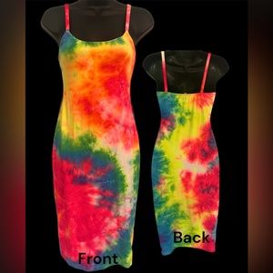Tie dye dress
